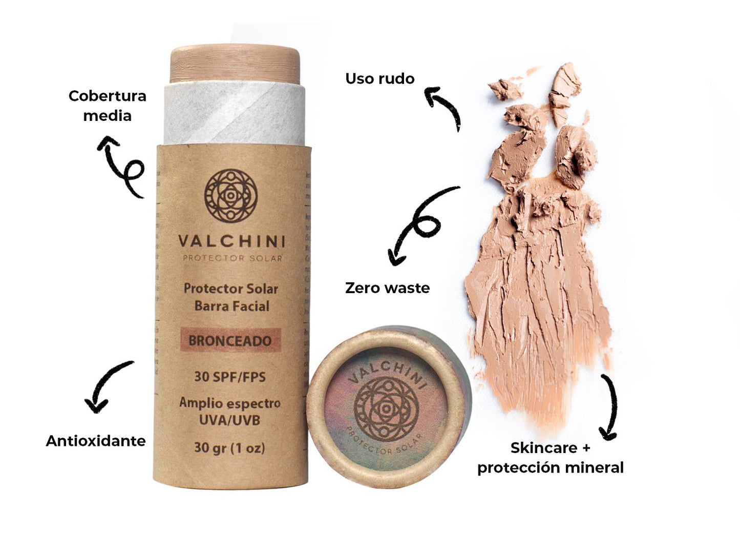 Protector solar mineral natural facial