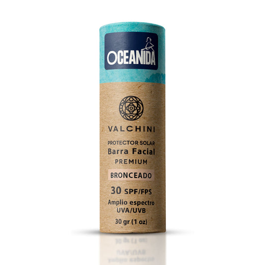 Barra Facial Oceánida SPF 30: Un protector solar con causa - Valchini