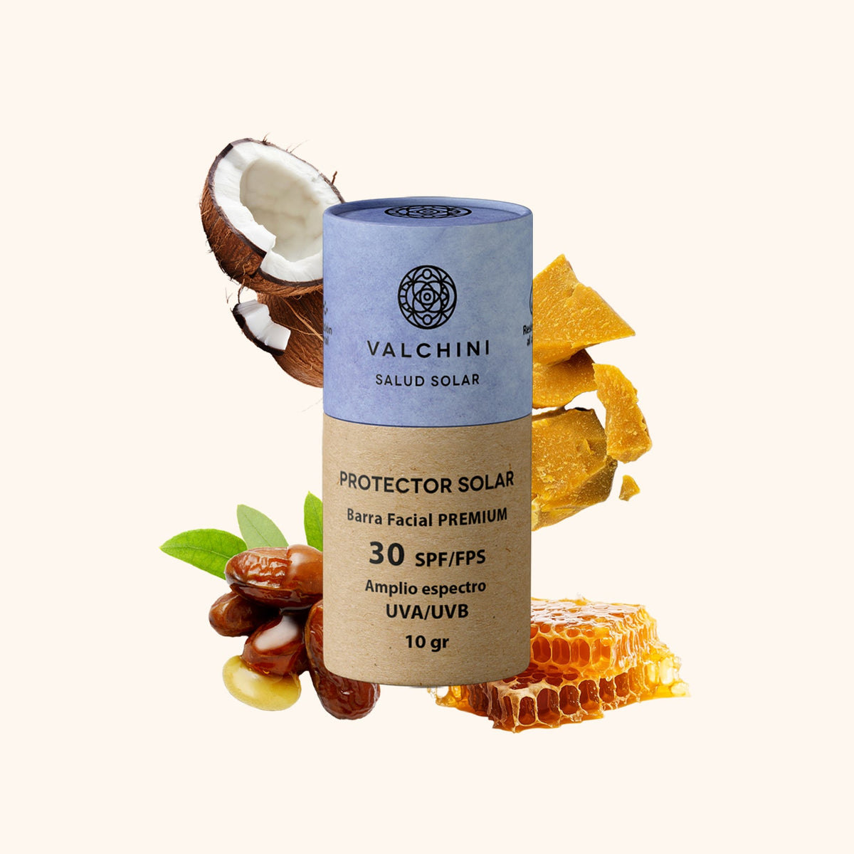 Barra Facial Original SPF 30 - 10gr. Eventos - Valchini