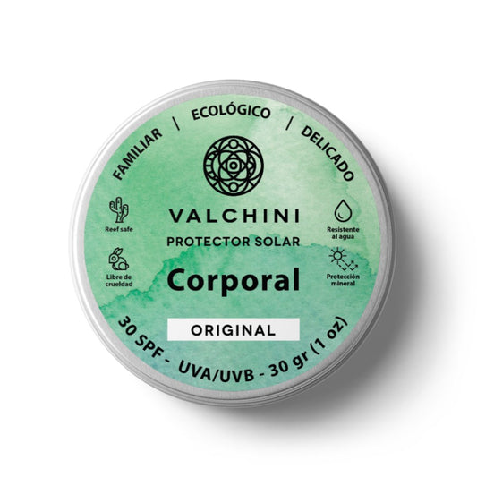 Protector Corporal SPF 30: El familiar - Valchini